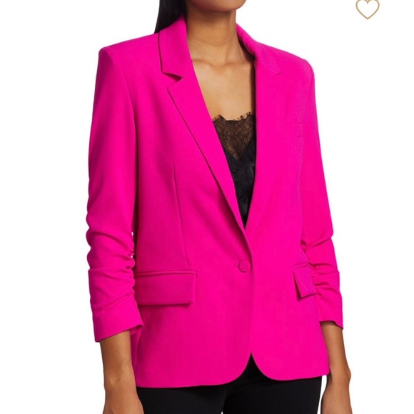 GENERATION LOVE BOYFRIEND RUSHED SLEEVE BLAZER
